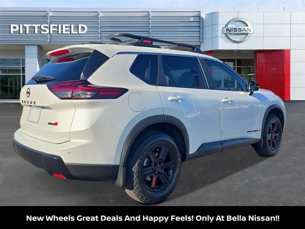 2026 Nissan Rogue — rear three-quarter view